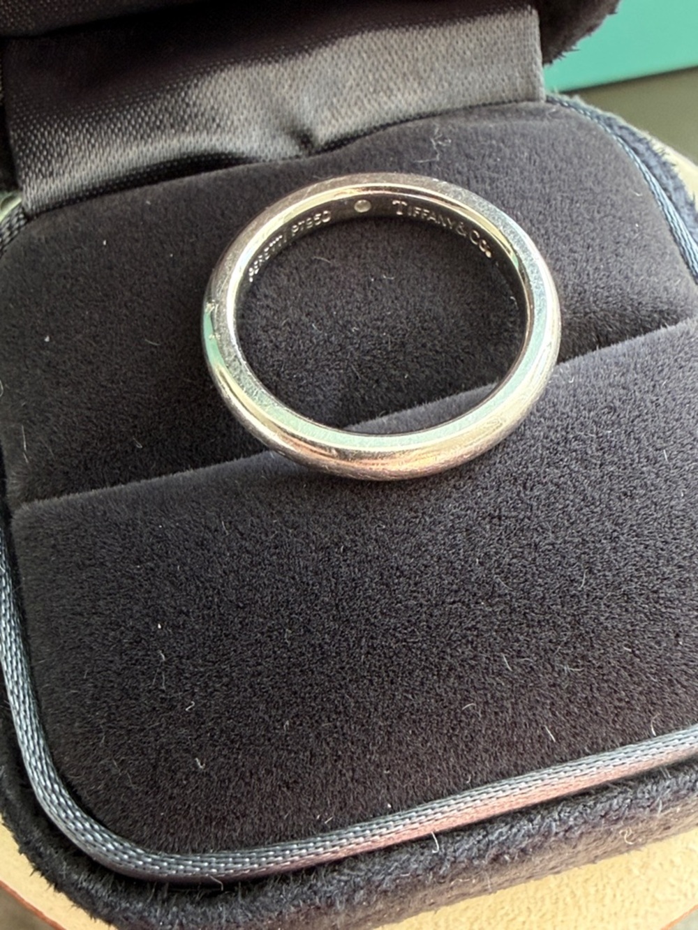 Tiffany & Co. Platinum 950 Diamond Peretti Ring Band - Picture 14 of 15